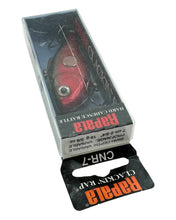 画像をギャラリービューアに読み込む, Box Stats for RAPALA LURES CLACKIN RAP CNR 7 Fishing Lure in RED CRAWDAD. Discontinued Crankbait.
