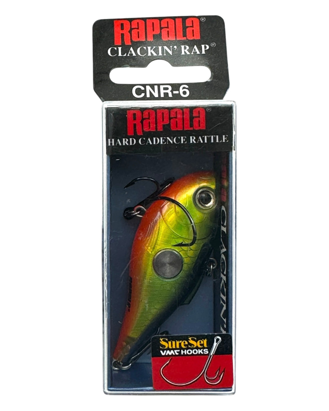 RAPALA LURES HOT STEEL CLACKIN RAP FISHING LURE