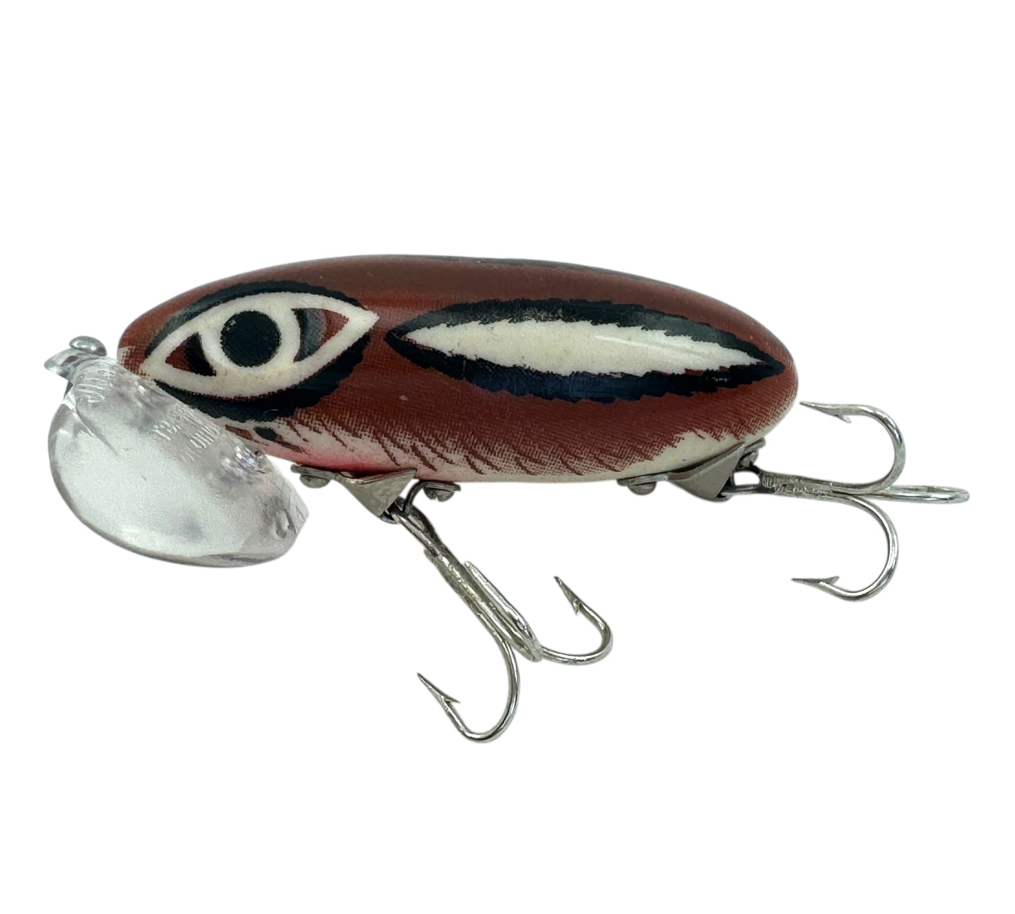 chipmunk fishing lure SEEINS BELIEVIN • CLEAR LIP JITTERBUG 3/8 oz Lure • CHIPMUNK