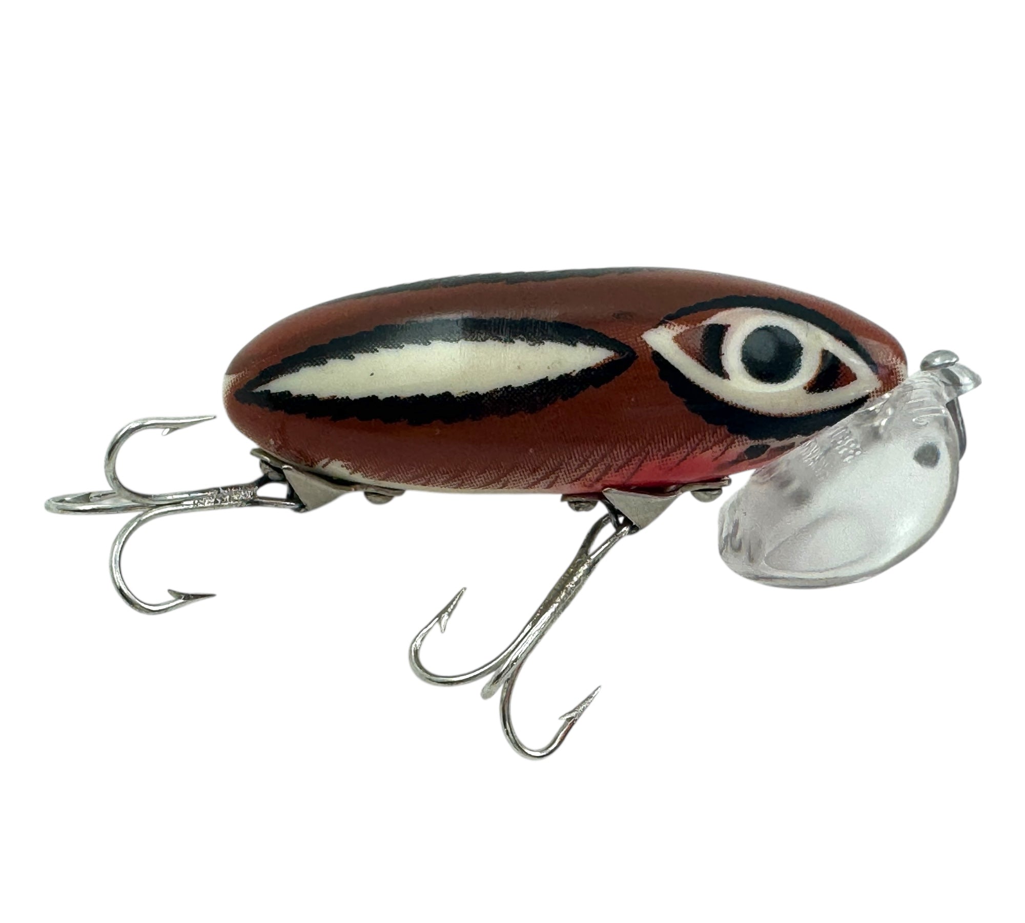 chipmunk fishing lure Vintage Arbogast Seein's Believin' Hula Popper For Sale this bait combines lifelike realism with unparalleled performance SEEINS' BELIEVIN' FRED ARBOGAST