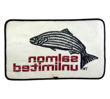 Load image into Gallery viewer, SALMON UNLIMITED TOURNAMENT FISHING PATCH  back
