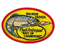 Load image into Gallery viewer, FRED ARBOGAST COLLECTOR  FISHING PATCH. SALMON SEEKER
