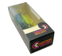 Load image into Gallery viewer, COTTON CORDELL 7800 Series BIG O Fishing Lure in NATURAL CHARTREUSE CRAW. Tough Color Find. unmarked box
