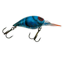 Load image into Gallery viewer, Gary Ray Parker Custom Painted Wiggle Wart Fishing Lure in Phantom Blue Craw
