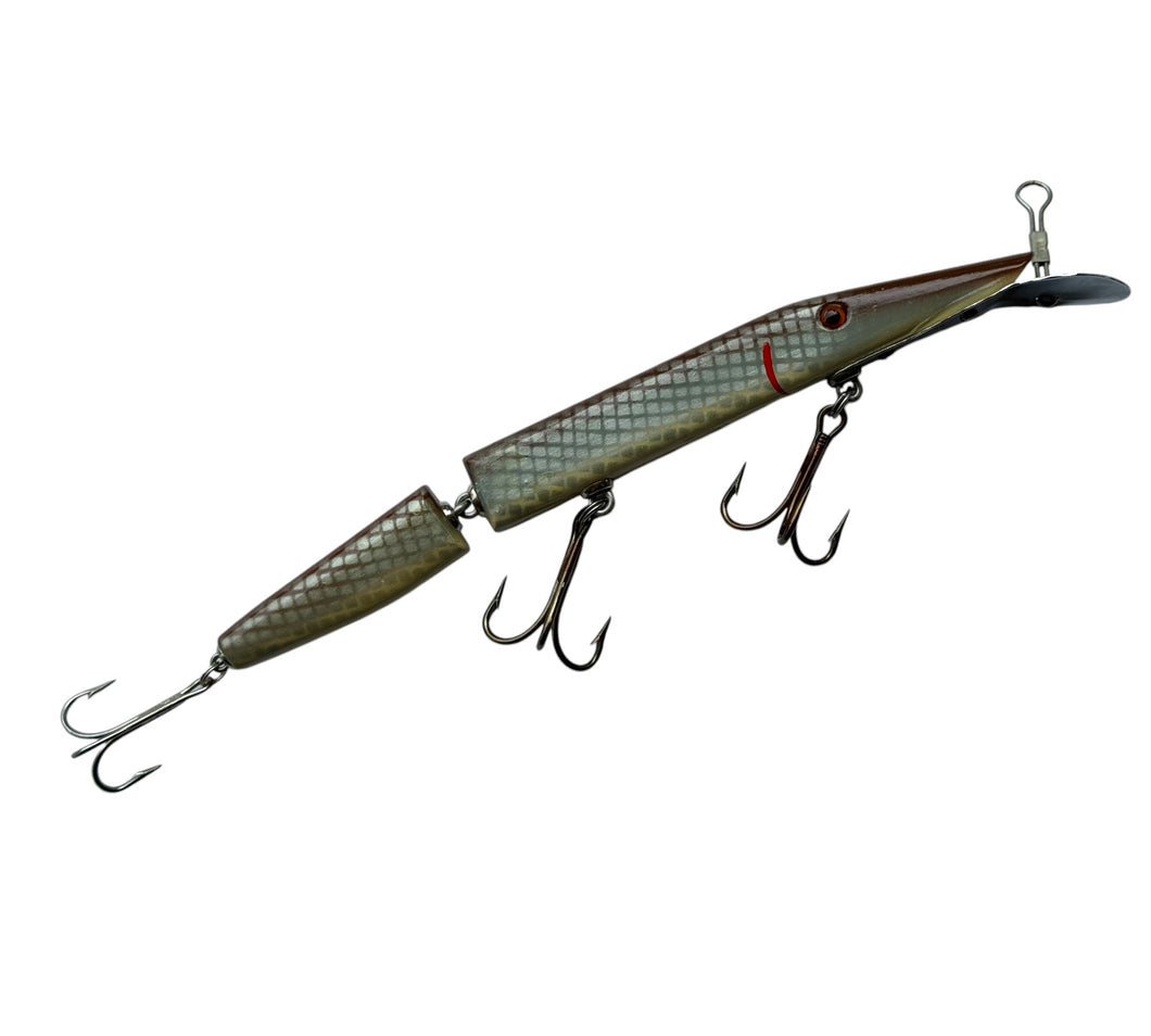 Al Tumas Custom Wood Fishing Lure. Jointed Muskie Bait from the Musky Capital World of the World: Minocqua, Wisconsin. ALZ BAITS for Big Trophy Fish.