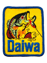 Load image into Gallery viewer, Front View of LUHR JENSEN BASS Fishing Patch Featuring a JUMPING LARGEMOUTH BASS
