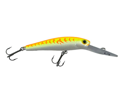 STORM LURES DEEP BABY THUNDERSTICK Fishing Lure in ORANGE FIRE UV Series. Right