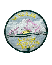 画像をギャラリービューアに読み込む, DENALI ALASKA NATIONAL PARK TRAVEL PATCH back

