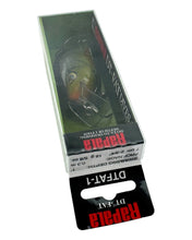 Load image into Gallery viewer, RAPALA LURES DT-FAT SHALLOW RUNNER in MARDI GRAS. DIVES-TO Series Waker. box stats

