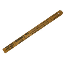 Lade das Bild in den Galerie-Viewer, DUNHAM'S since 1937 SPORTSMANS PARADISE ANTIQUE WOOD RULER. 1969 MICHIGAN HOOK &amp; LINE FISH LAWS.
