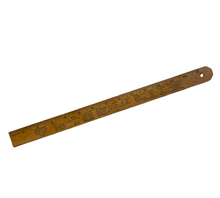 Lade das Bild in den Galerie-Viewer, DUNHAM'S ANTIQUE WOOD RULER. 1969 MICHIGAN HOOK &amp; LINE FISH LAWS
