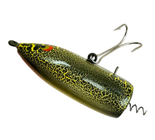 Load image into Gallery viewer, GARY BOWLES CUSTOM BAIT. HANDMADE WOOD FROG. MECHANICAL LURE. spring loaded
