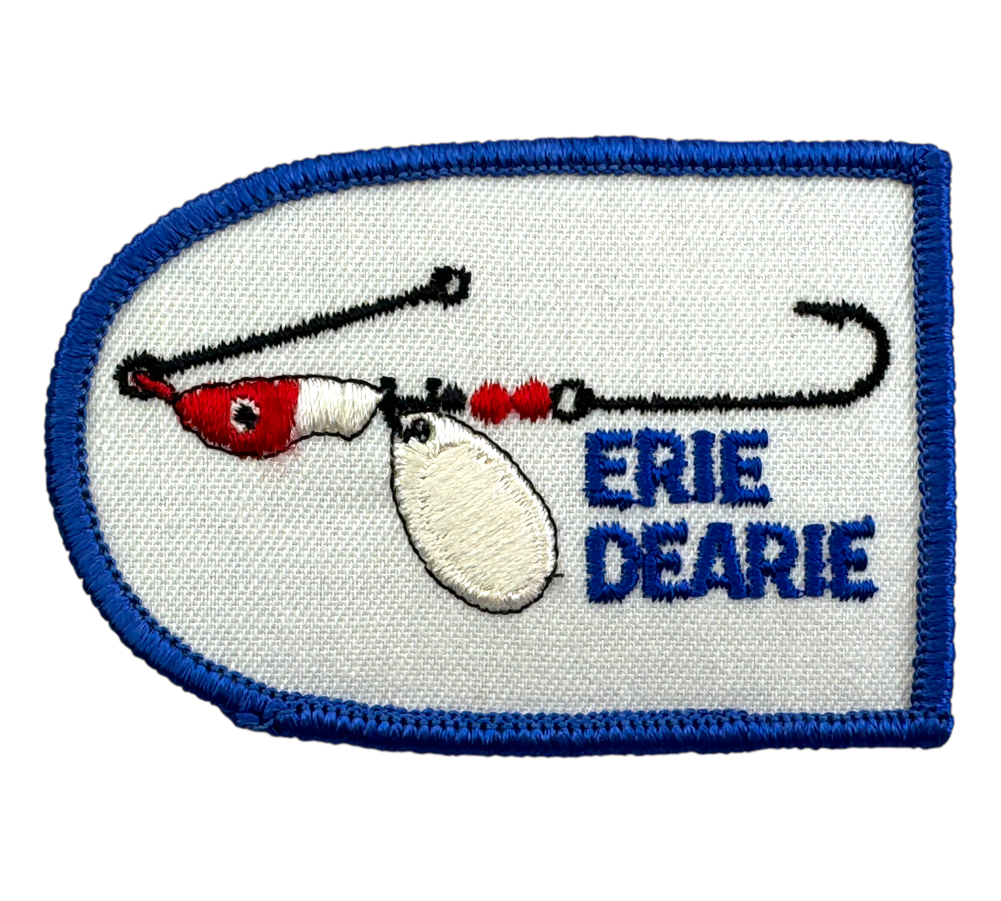 erie dearie fishing lures ERIE DEARIE FISHING LURE PATCH • FAMED WALLEYE KILLER BAIT – Toad Tackle