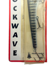 Load image into Gallery viewer, DICK GRIE&#39;S TACKLE SHOCKWAVE SHALLOW MUSKIE LURE in SILVER SPARKLE MUSKY esox
