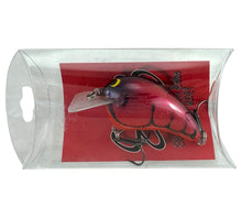 Load image into Gallery viewer, ETTERS CUSTOM BALSA CRANKBAITS. Handmade Wood GRIND Fishing Lure in RED CRAW. 3
