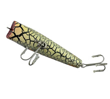 Load image into Gallery viewer, ventral view for BLOODSHOT MORGUE WOODEN CHUGGER Topwater Fishing Lure
