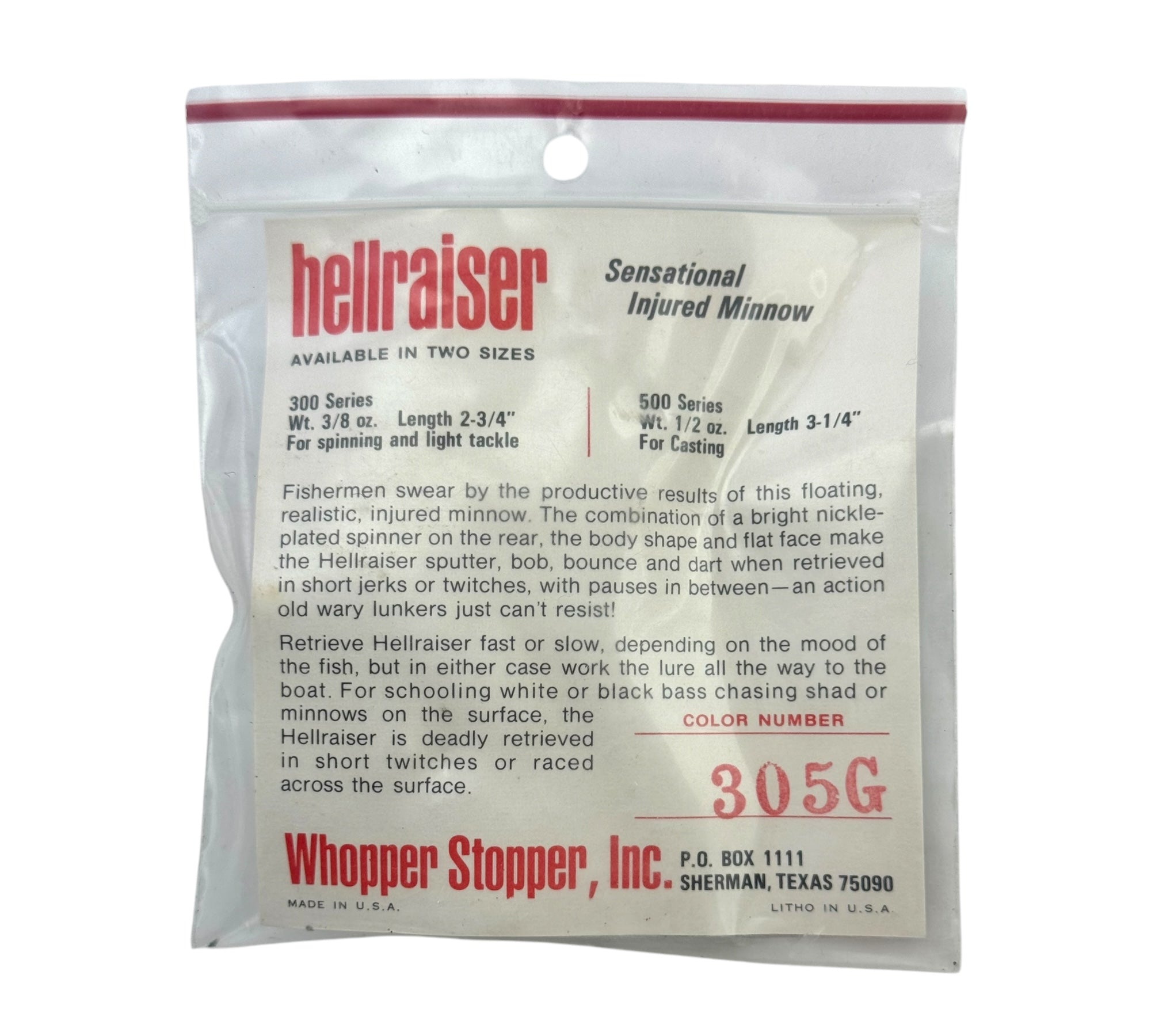 Whopper Stopper Hellraiser ルアー 3点セット Vintage Whopper