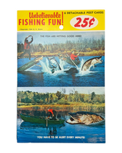 Charger l'image dans la galerie, UNBELIEVABLE FISHING FUN Vintage Fishing Trip Post Cards. camping outdoors travel ephemera
