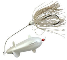 Load image into Gallery viewer, SEBILE PROPPLER 80 FL BUZZ BAIT. White Mouse. floating

