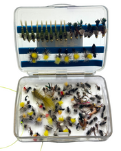 Lade das Bild in den Galerie-Viewer, WYOMING FLY FISHING TACKLE BOX with FLIES. CLIFF OUTDOORS DAYSWORTH. 2
