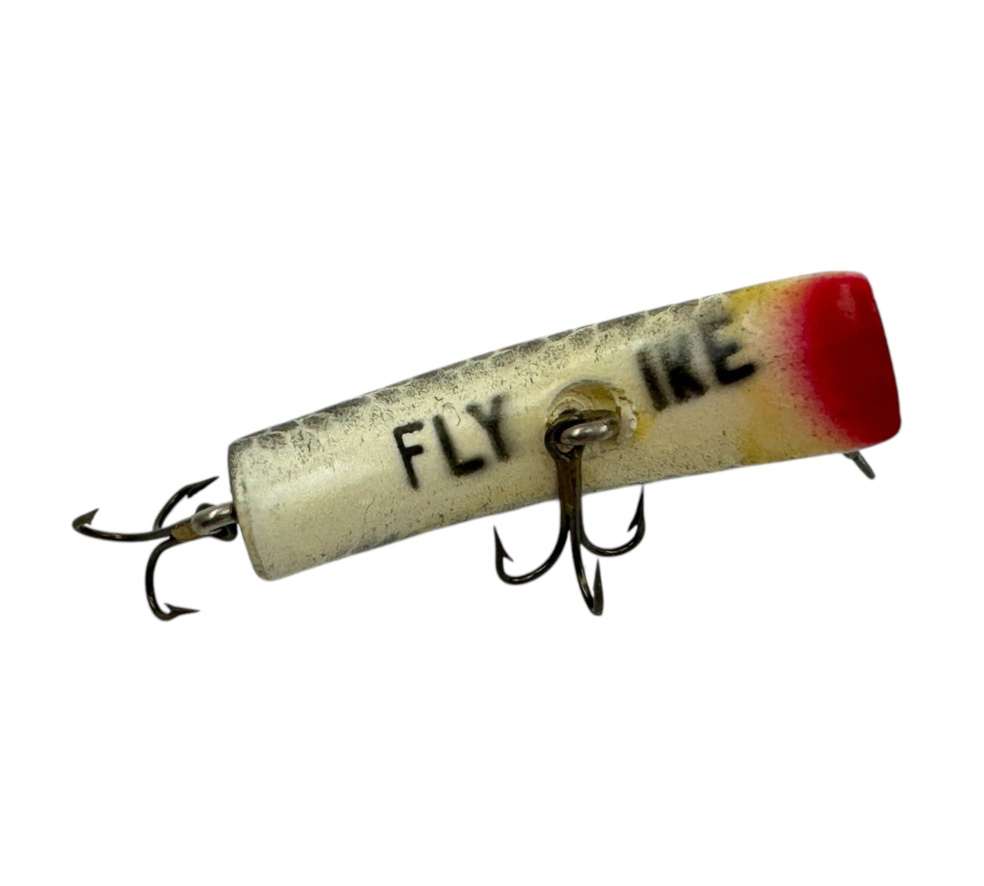 FORT DODGE, IOWA • KAUTZKY LAZY IKE CO. NO. 00 FLY IKE FISHING LURE • KL002  BL BLACK SCALE