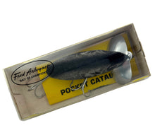 Load image into Gallery viewer, OLD FRED ARBOGAST JITTERBUG. SEEINS BELIEVIN SERIES MOUSE. Flocked and in the Original Box.
