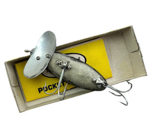 Load image into Gallery viewer, OLD FRED ARBOGAST JITTERBUG. SEEINS BELIEVIN SERIES MOUSE. Flocked and in the Original Box. lip
