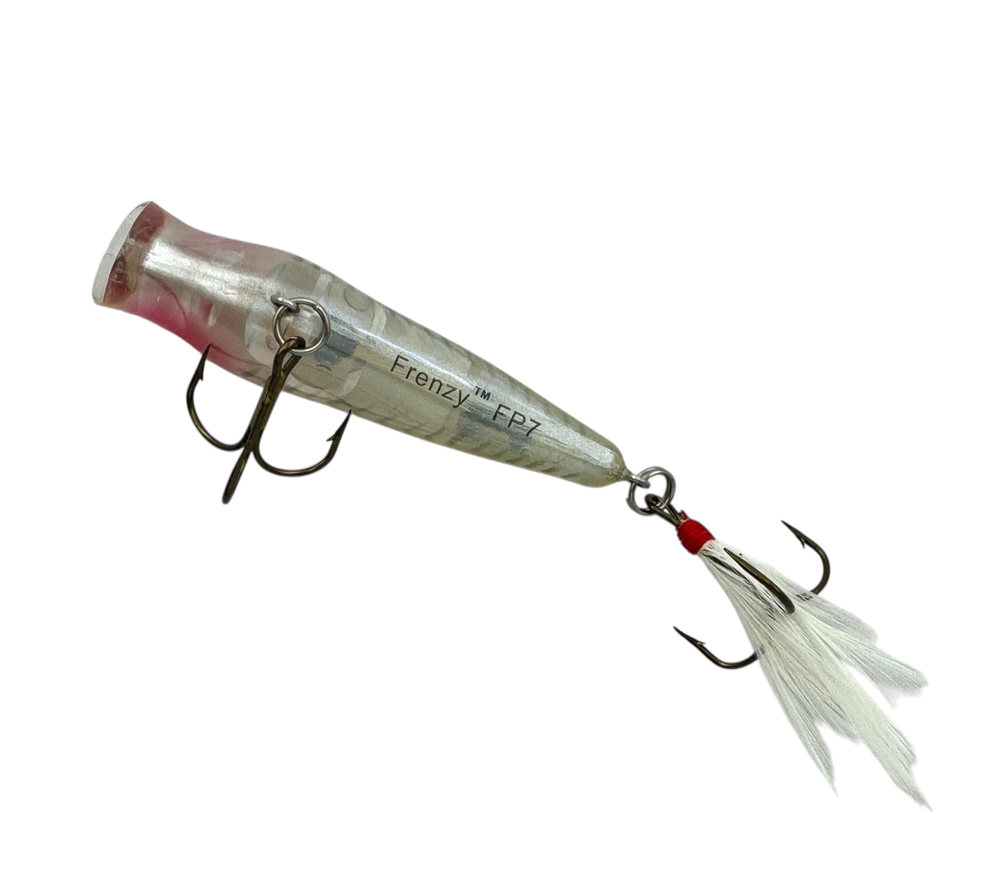 Dr.Fish Topwater Popper Saltwater Fishing Lures, 4/5.5 Inches GT Popper VMC Treble Hooks Surf Fishing Lures Striper Pike Salmon Lures Bass Popper Fish