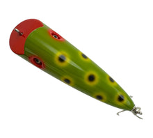 Lataa kuva Galleria-katseluun, GOD BLESS FACTORY LUNATIC TOPWATER FISHING LURE in LEOPARD FROG SPOT

