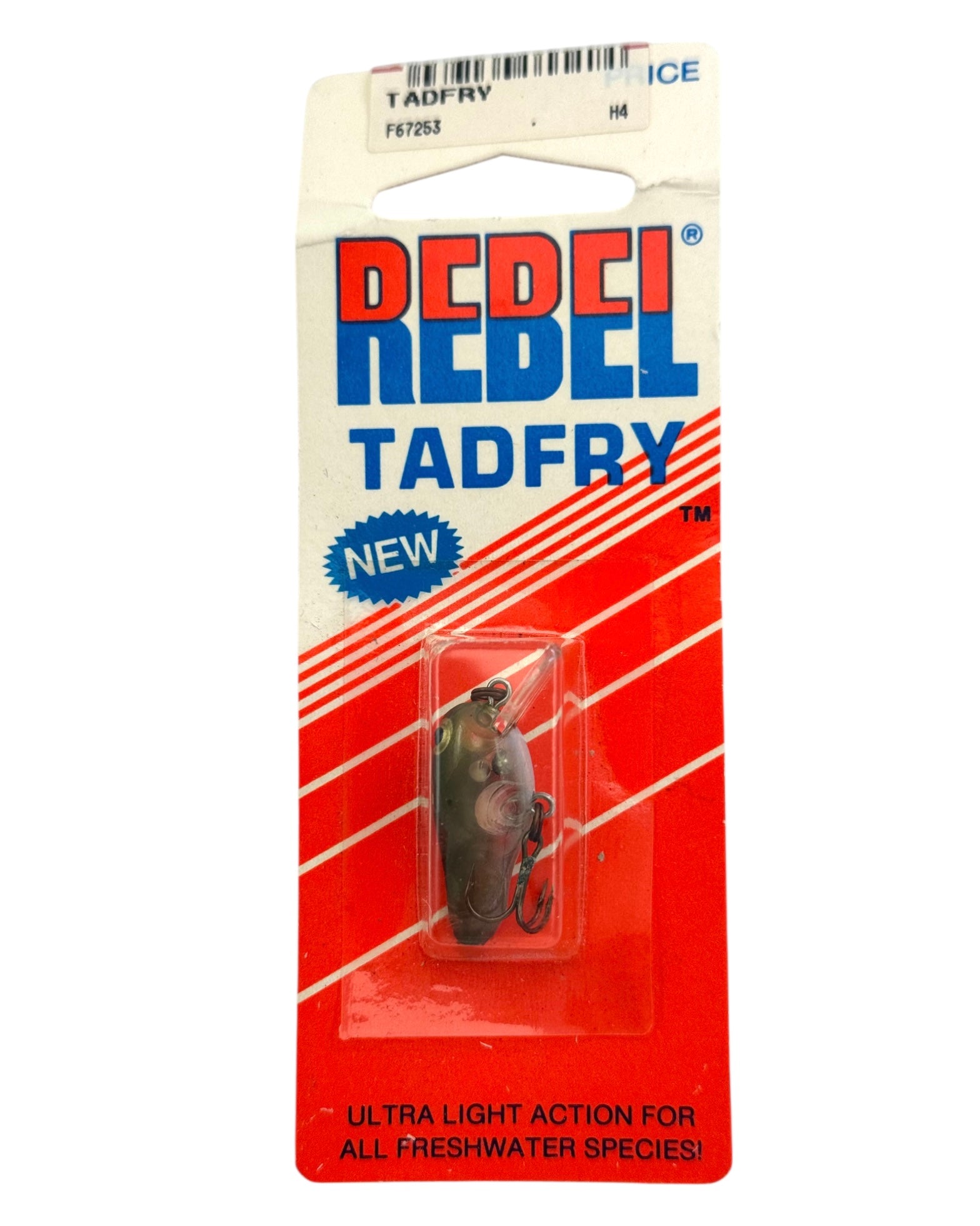 REBEL LURES TADFRY ULTRA-LIGHT FISHING LURE • FROG TAD – Toad Tackle