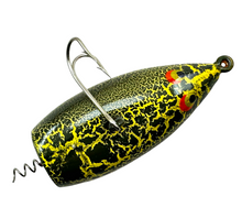 Load image into Gallery viewer, GARY BOWLES CUSTOM BAIT. HANDMADE WOOD FROG. MECHANICAL LURE.
