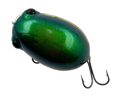 LUCKY CRAFT VIRTUAL BAITS GENGOAL 35S SINKING Fishing Lure in GENGORO Dorsal View