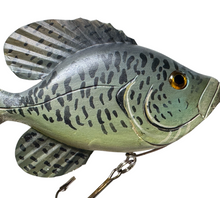 画像をギャラリービューアに読み込む, DAVID CHARLES of GREEN BAY, WI CUSTOM WOOD DECOY FISHING LURE. pomoxis nigromaculatus
