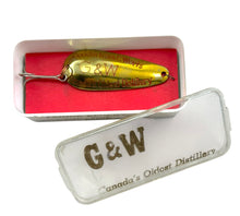 Load image into Gallery viewer, GOODERHAM &amp; WORTS FISHING SPOON. G &amp; W CANADA'S OLDEST DISTILLERY PROMO GIFT
