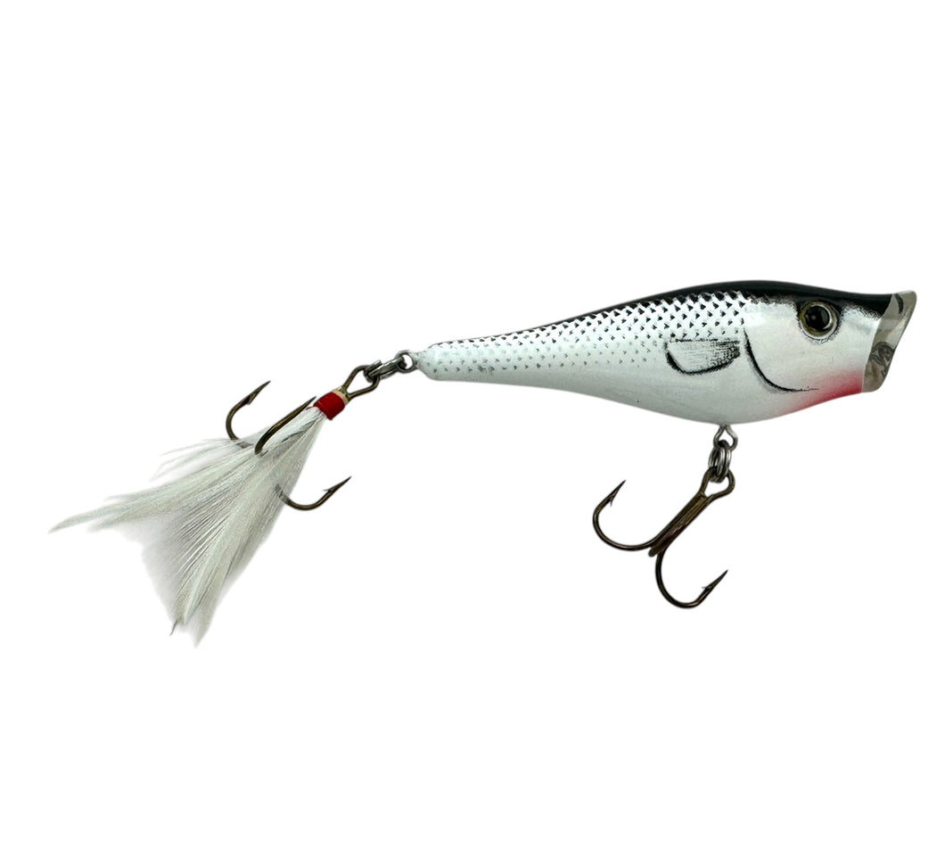 Berkley Frenzy Topwater Popper. Grey Ghost Fishing Lure. 1