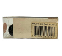 Load image into Gallery viewer, UPC Code for HALCO COMBAT Fishing Lure in BLACK GOLD SCALE
