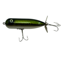 Cargar imagen en el visor de la galería, Left Facing View of HEDDON DOWAGIAC LURES MAGNUM TORPEDO Vintage Fishing Lure in BABY BASS
