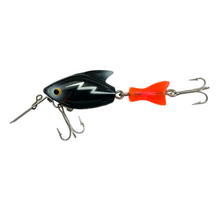 Charger l'image dans la galerie, Old HEDDON Lure. FIRE TAIL SONIC in BLACK WHITE SHORE MINNOW 395 XBW L
