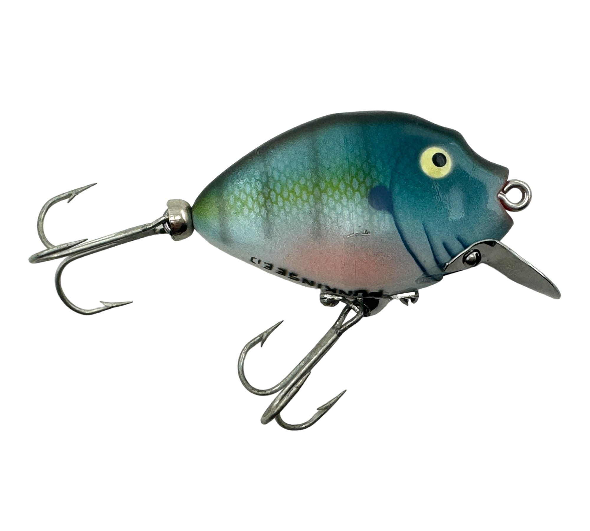 antique fishing lure dowagiac spook MARKED BOX • HEDDON LURES PUNKINSEED SPOOK Vintage Fishing Lure • 9630 BGL BLUEGILL