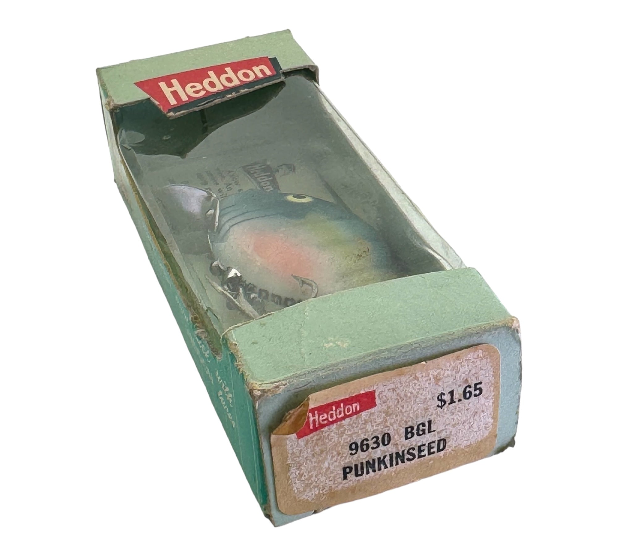 HEDDON LURES PUNKINSEED SPOOK Fishing Lure • 9630 BLUEGILL – Toad