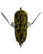 Load image into Gallery viewer, HEDDON TINY CRAZY CRAWLER FISHING LURE in NATURAL LEOPARD FROG D
