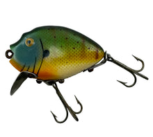 Charger l&#39;image dans la galerie, Left Facing View of HEDDON LURES PUNKINSEED SPOOK Vintage Fishing Lure in SUNFISH. Buy Online at Toad Tackle.
