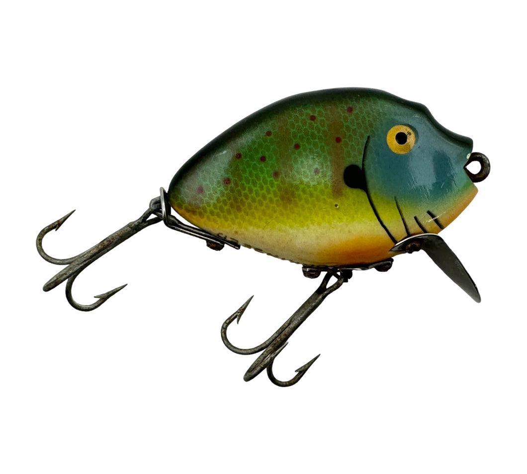 GOLD EYES • HEDDON LURES PUNKINSEED SPOOK Vintage Fishing Lure • 9630 SUN SUNFISH