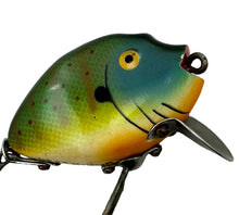 Charger l&#39;image dans la galerie, Up Close View of HEDDON LURES PUNKINSEED SPOOK Vintage Fishing Lure in SUNFISH. Buy Online at Toad Tackle.
