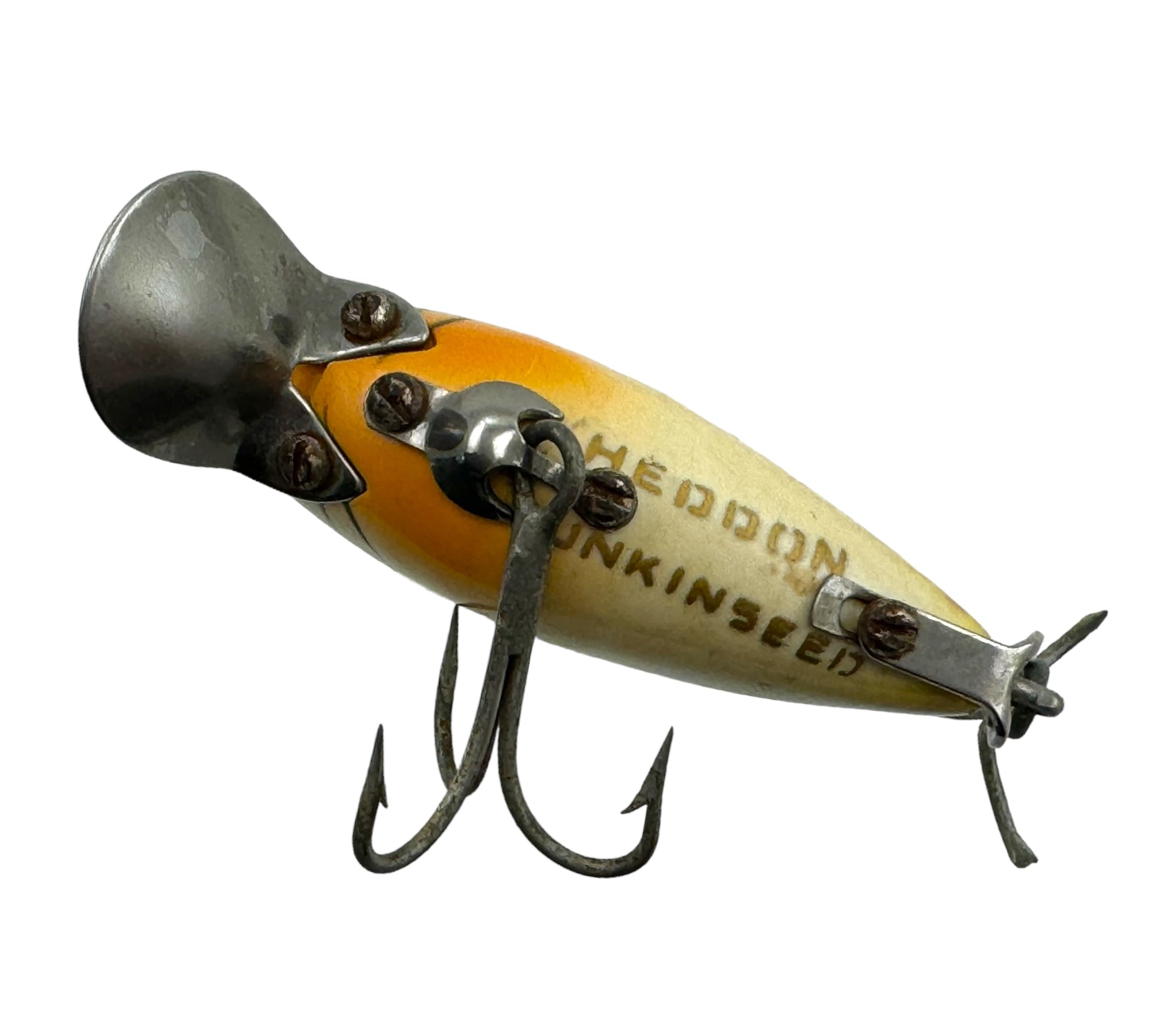 buying antique fishing lures HEDDON LURES PUNKINSEED SPOOK Fishing Lure • 9630 SUNFISH – Toad Tackle