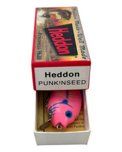 Load image into Gallery viewer, HEDDON PUNKINSEED SPOOK FISHING LURE in PINK SHORE box end
