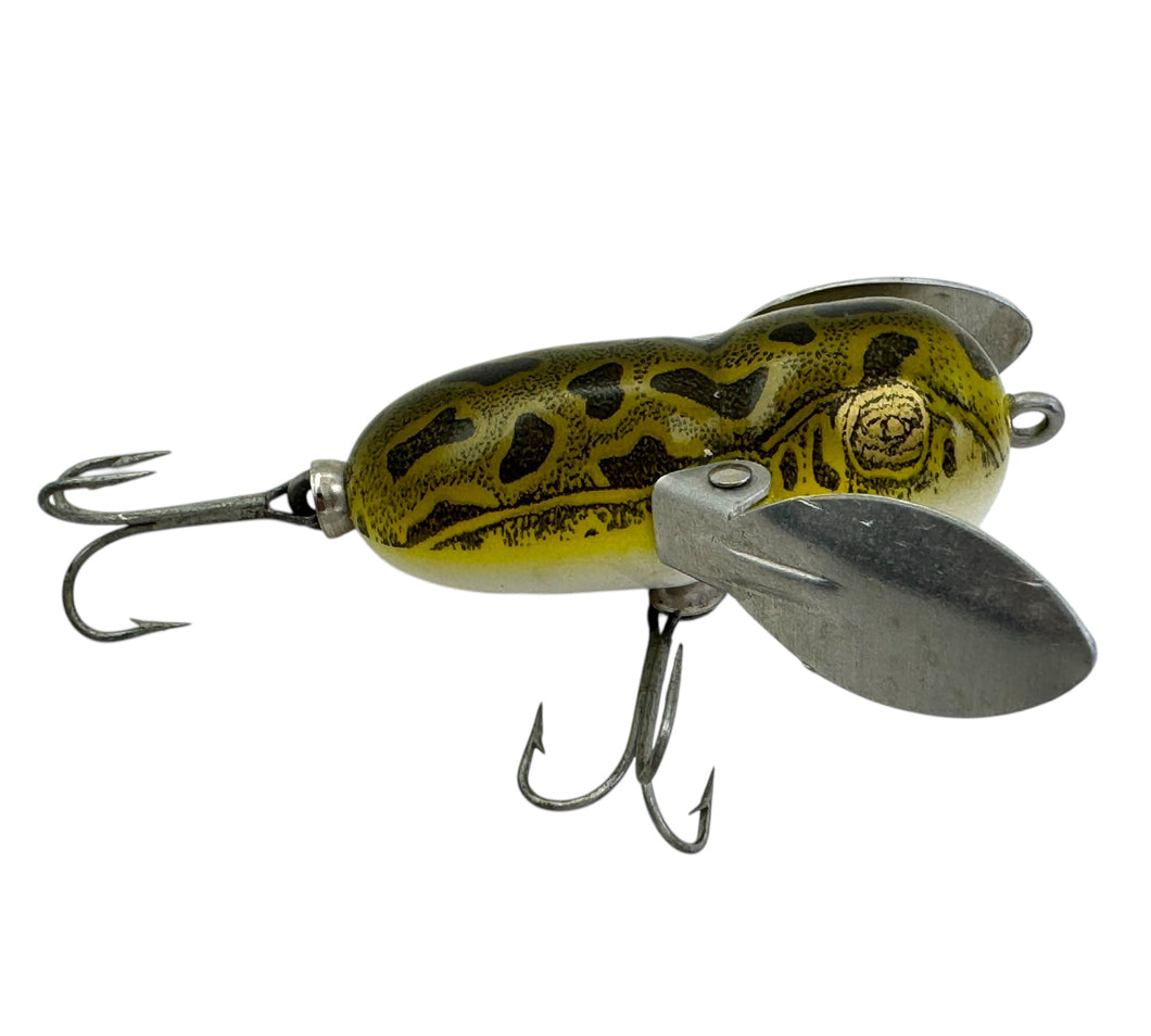 crazy crawler fishing lure HEDDON TINY CRAZY CRAWLER FISHING LURE • 0320NF NATURAL LEOPARD FROG