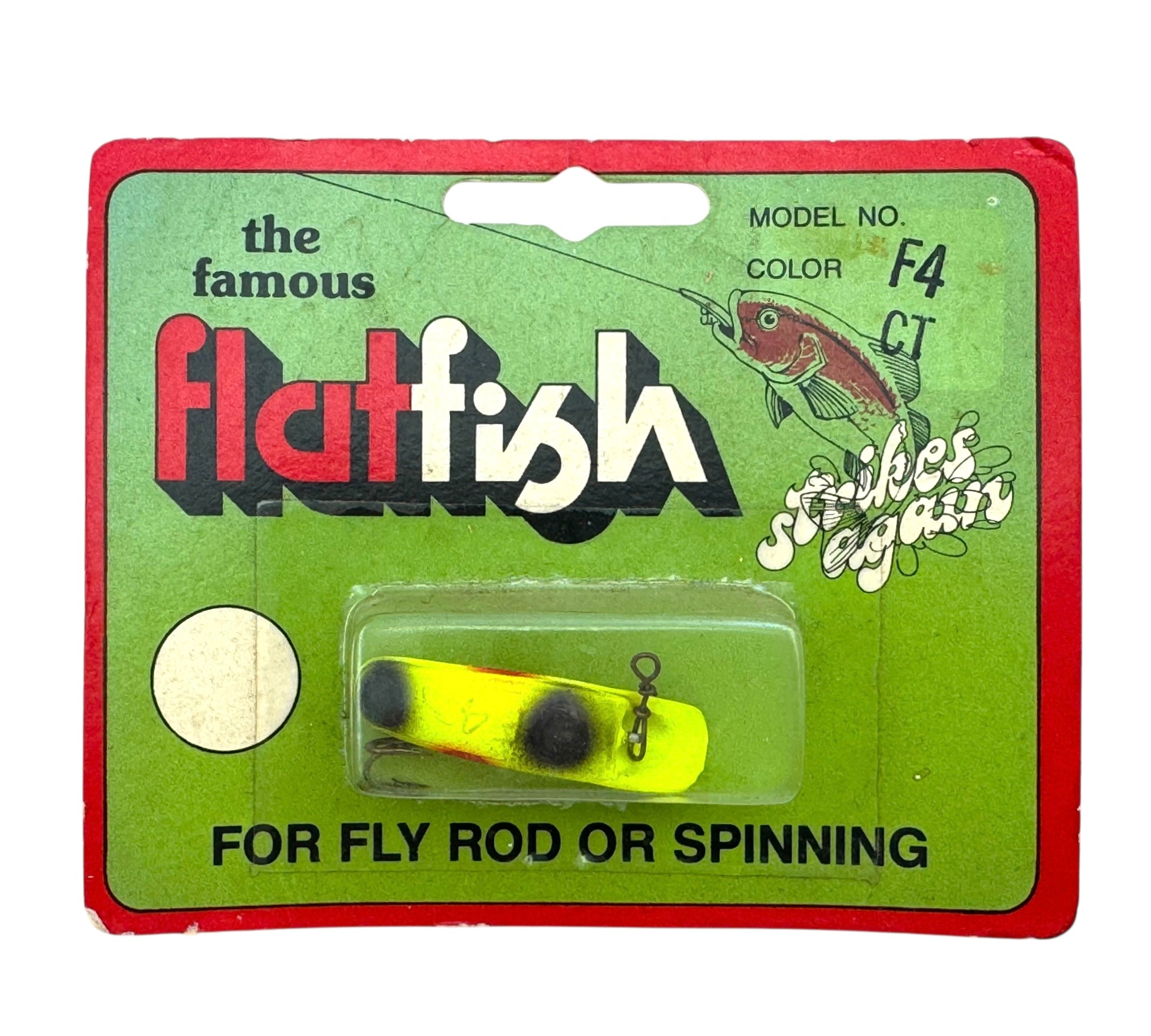 f4 fishing lure HELIN TACKLE FAMOUS FLATFISH FLYROD F4 FISHING LURE – Toad Tackle