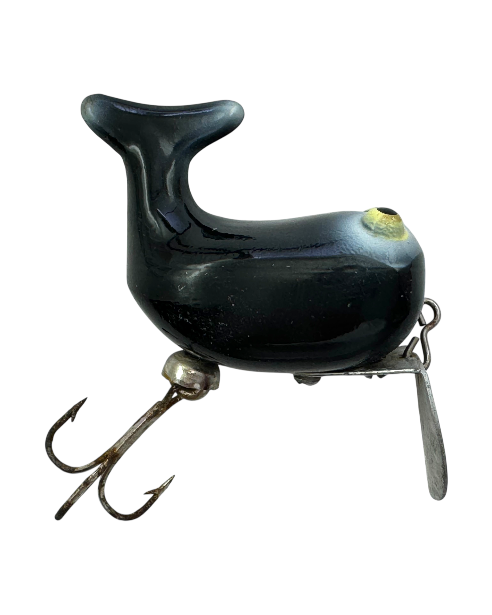dowagiac fishing lures HEDDON DOWAGIAC HI-TAIL VINTAGE FISHING LURE • 305 B BLACK – Toad Tackle