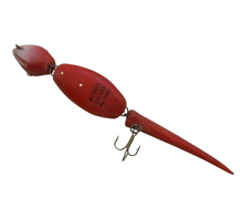 Lade das Bild in den Galerie-Viewer, Hinkle Lizard Antique Fishing Lure. Red.  belly stencil
